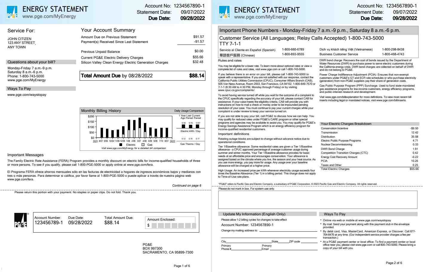 Minol USA business utility bill 
